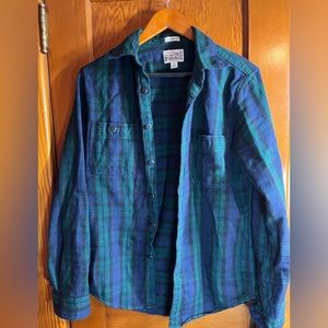 J.Crew men’s flannel shirt, slim small